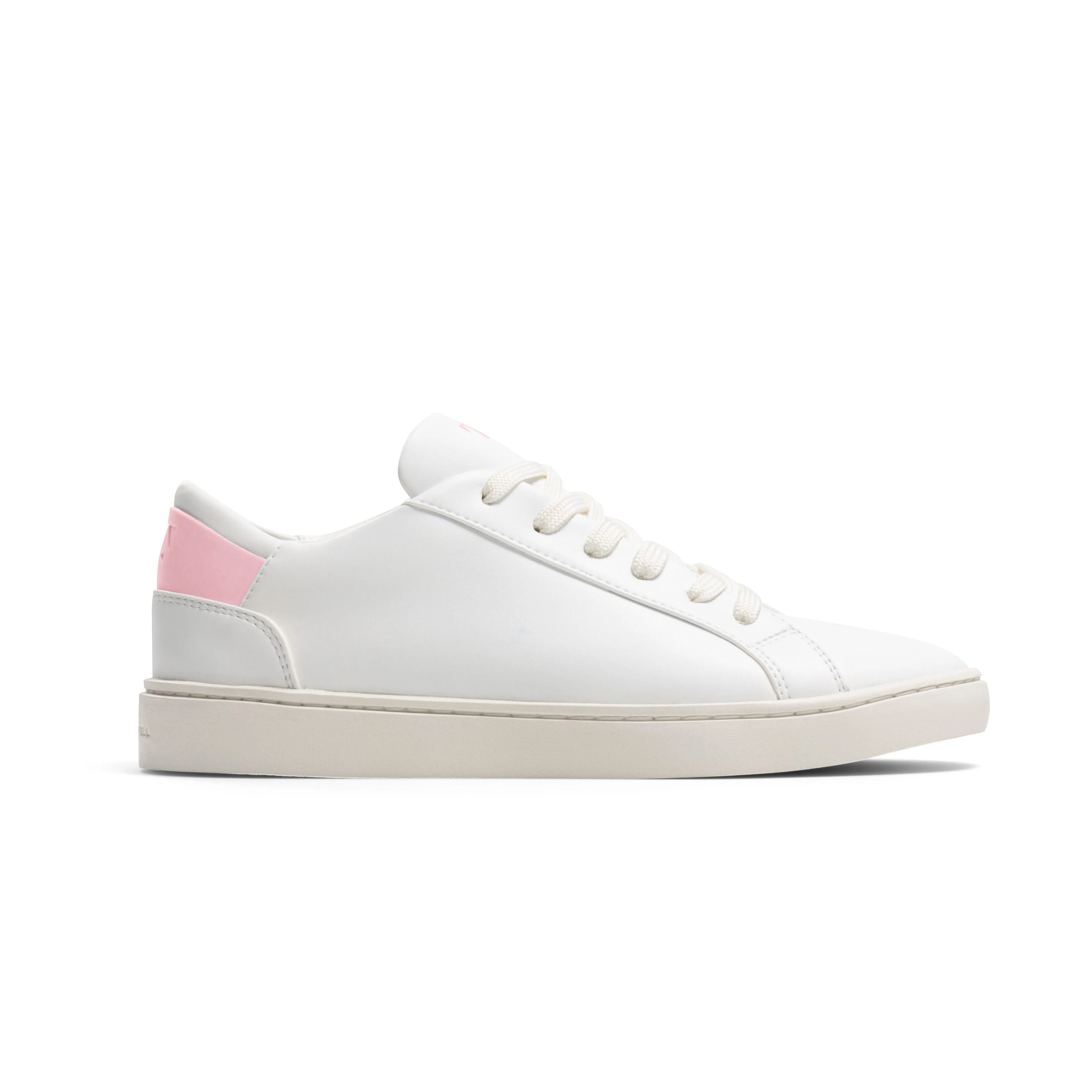 Men's Lace Up | White-Pink