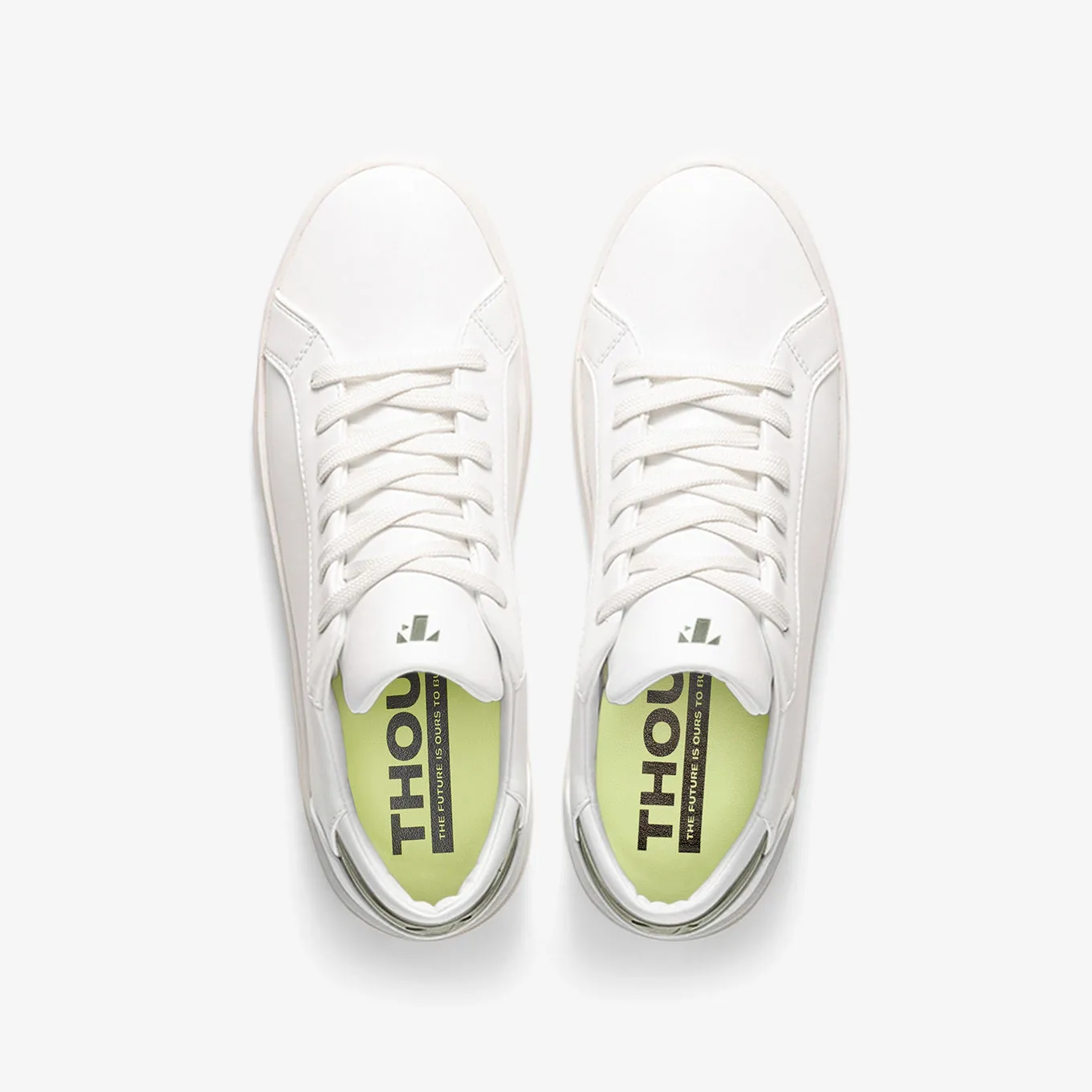 Men's Lace Up | White-Terra