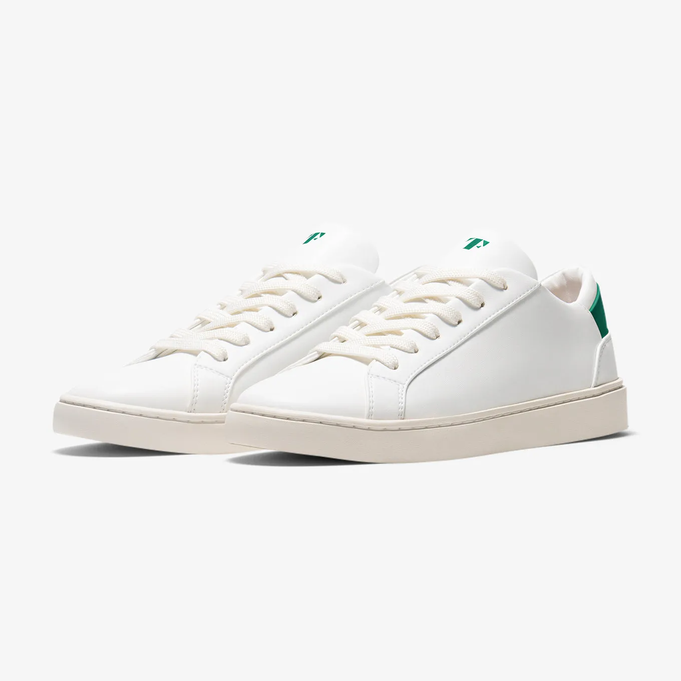 Men's Lace Up | White-Wakame