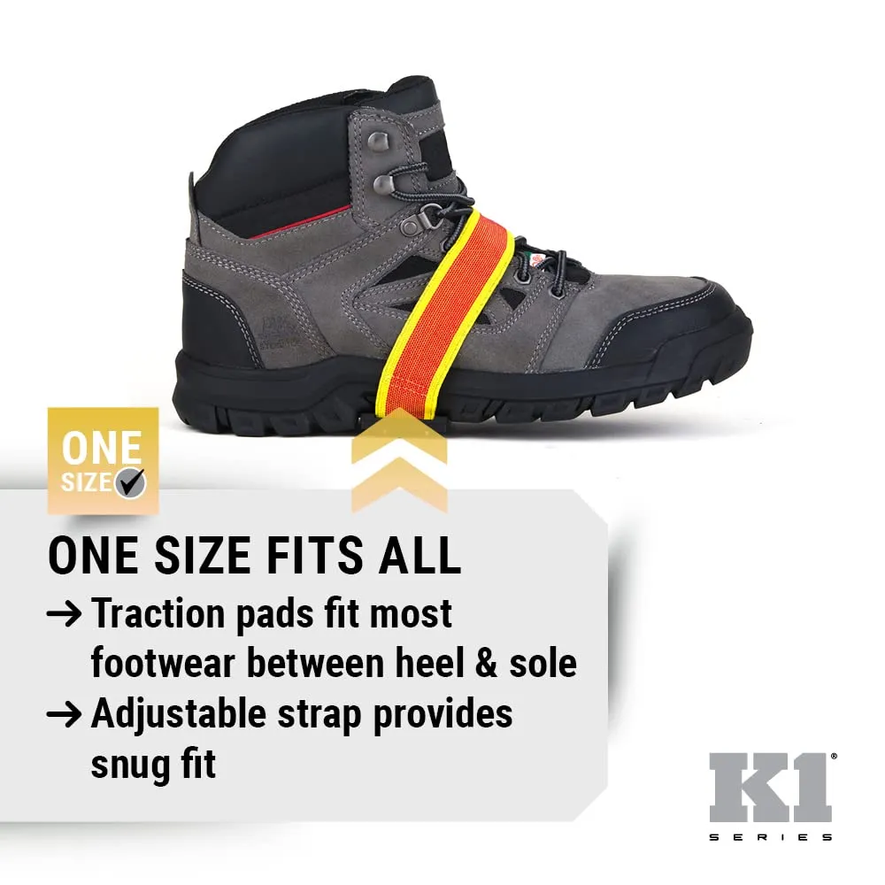 Mid-Sole Intrinsic Ice Cleats, Rotatable Traction Aids FOR Winter 1 Pair