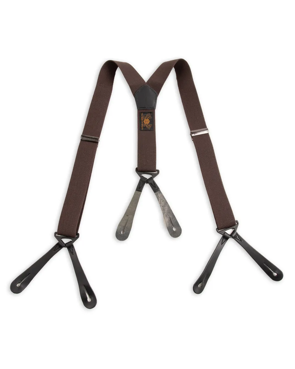 Military Suspender - Battlefield Brown