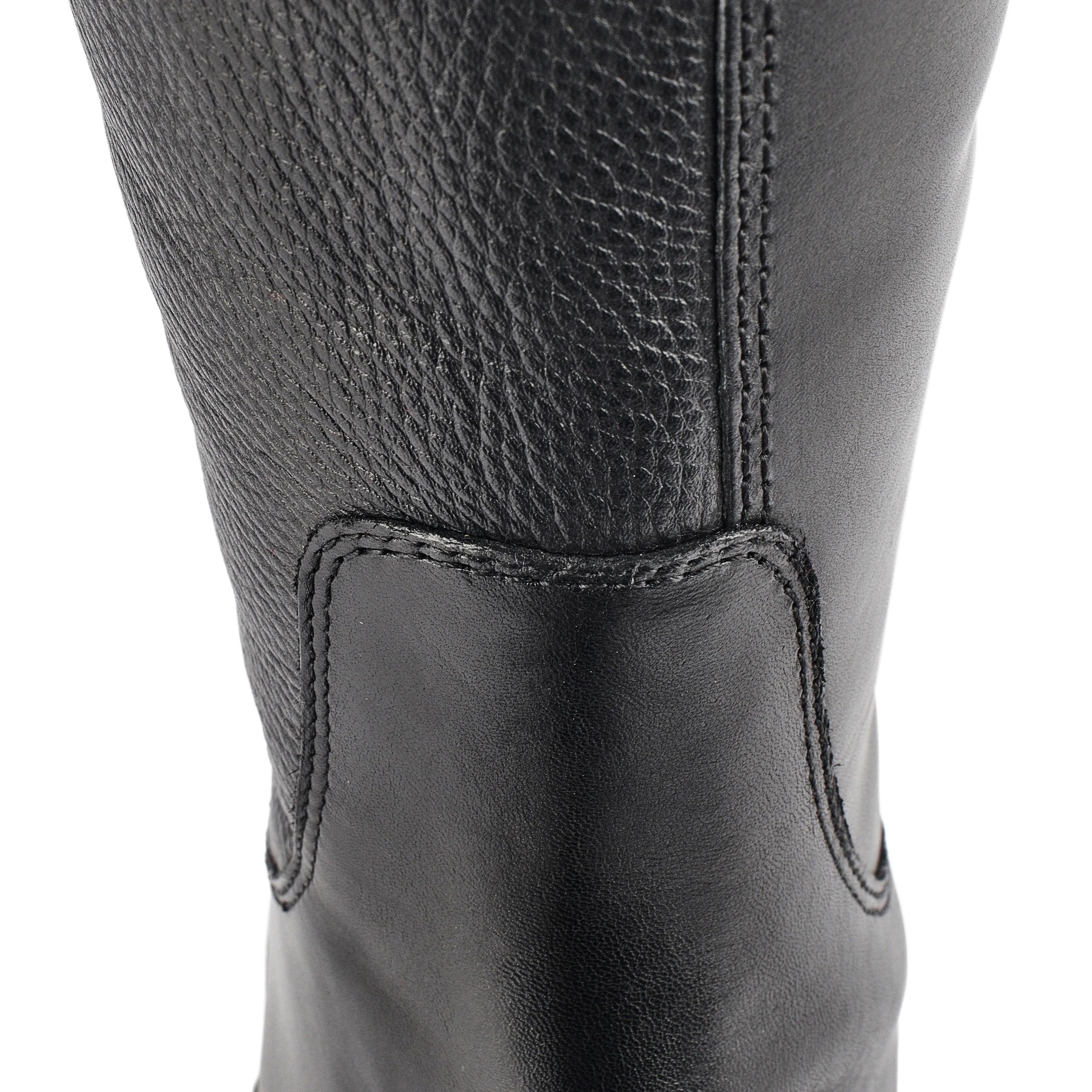 Moretta Aida Long Leather Riding Boots - Slim Calf