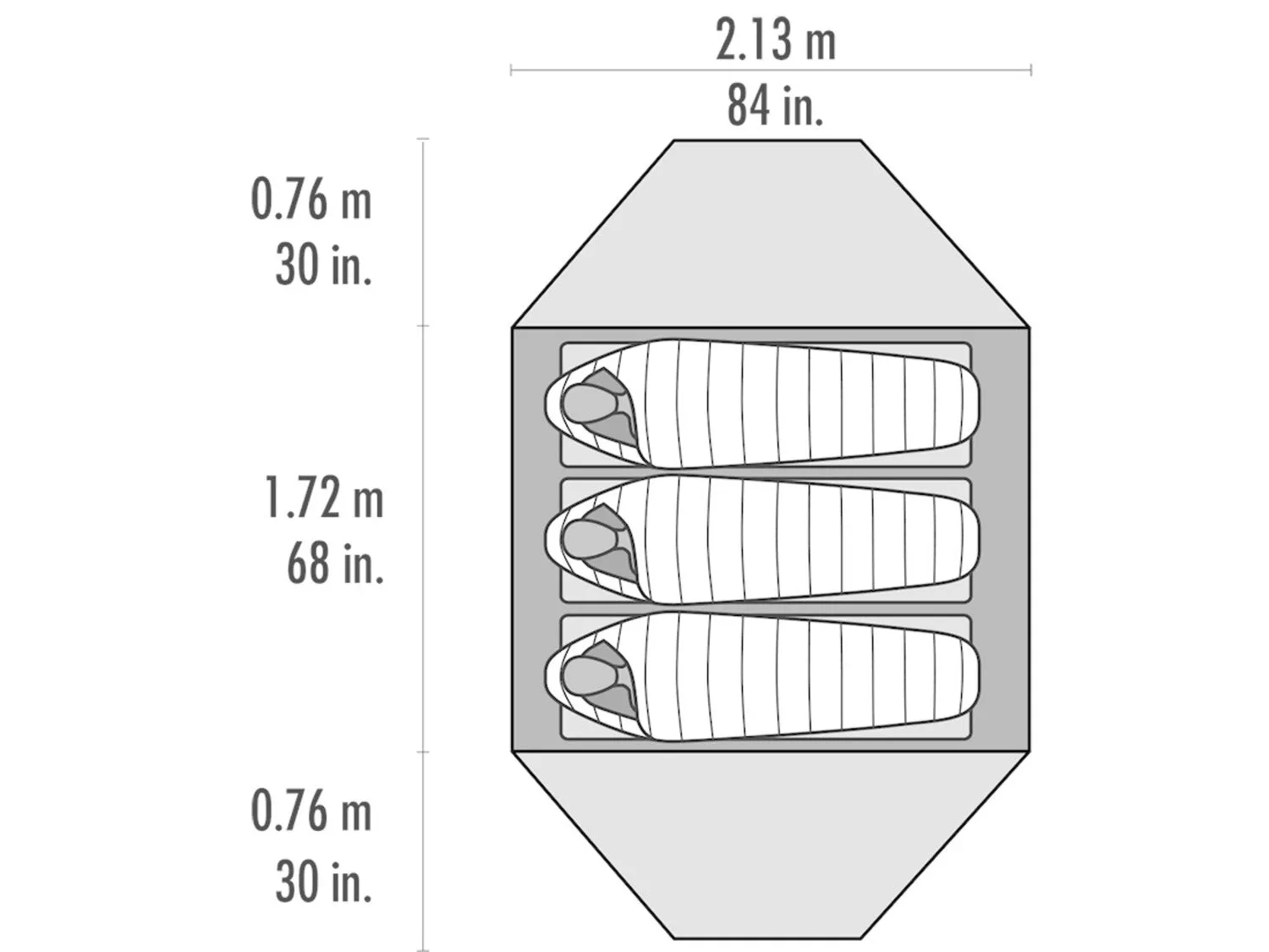 MSR - Elixir Tent - 3 Person