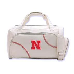 Nebraska Cornhuskers Baseball Duffel Bag