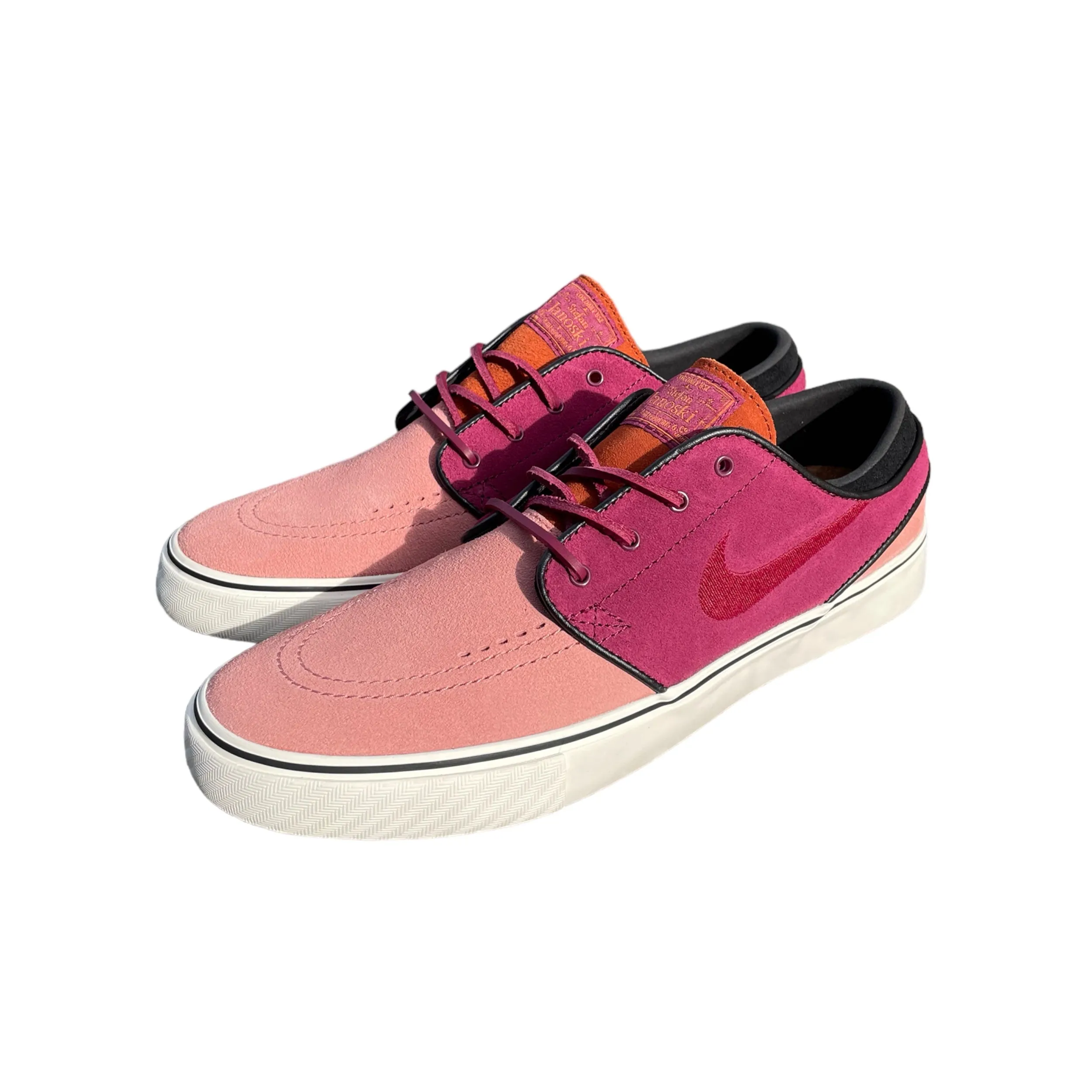 Nike SB Janoski OG  Low Shoes - Red Stardust/Team Red-Rosewood