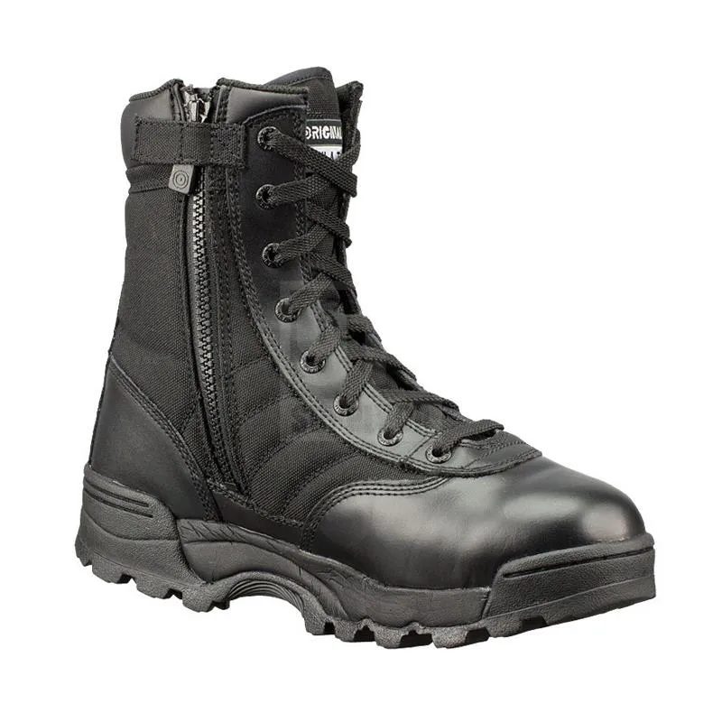 Original Swat Classic 9" Boot with SideZip Black 115201