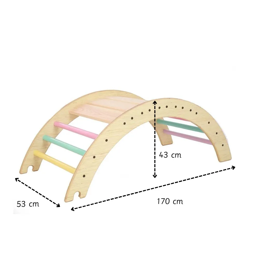 Pikler Climbing Arch - Semi Colored