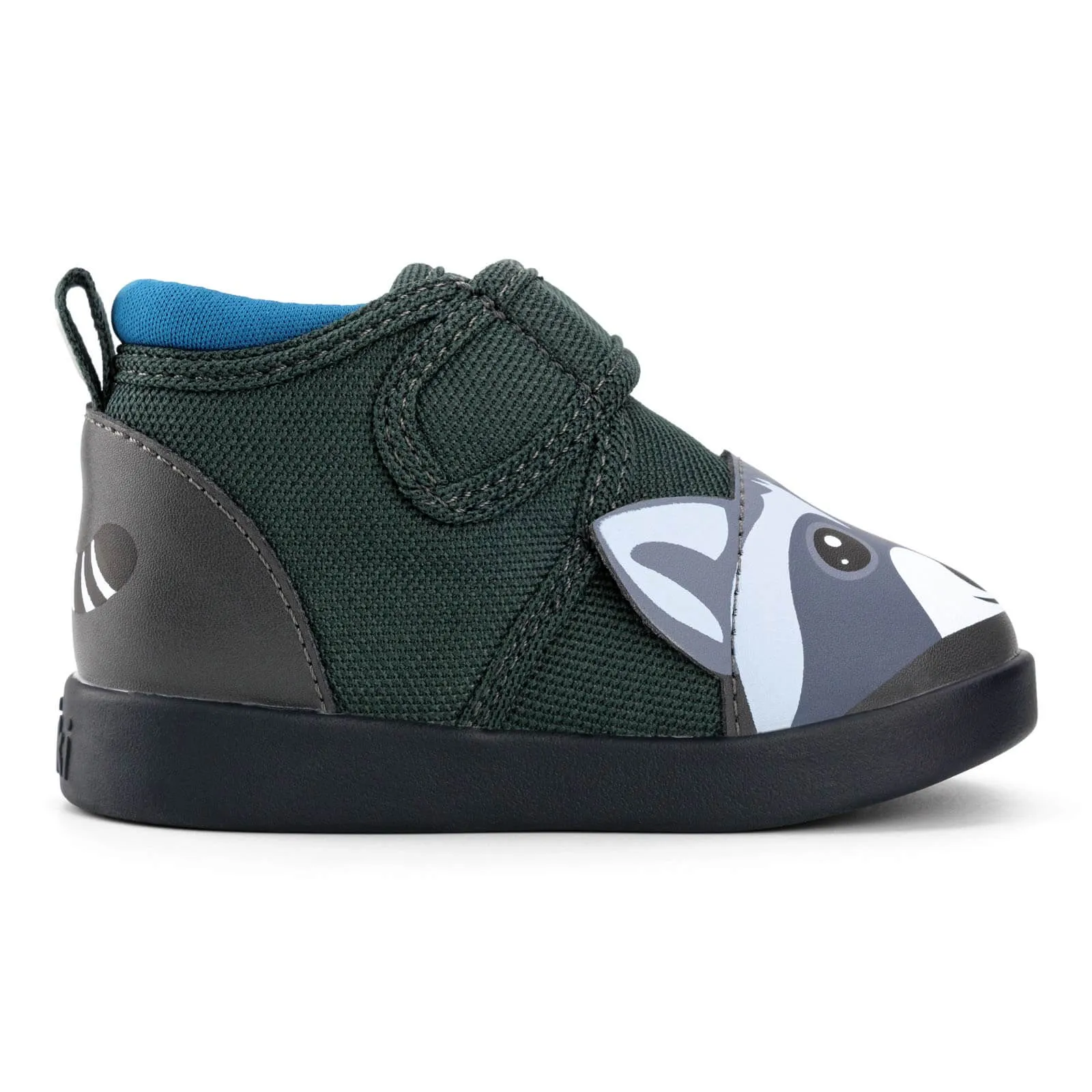 Raccoon Squeakerless Toddler Shoes | Gray