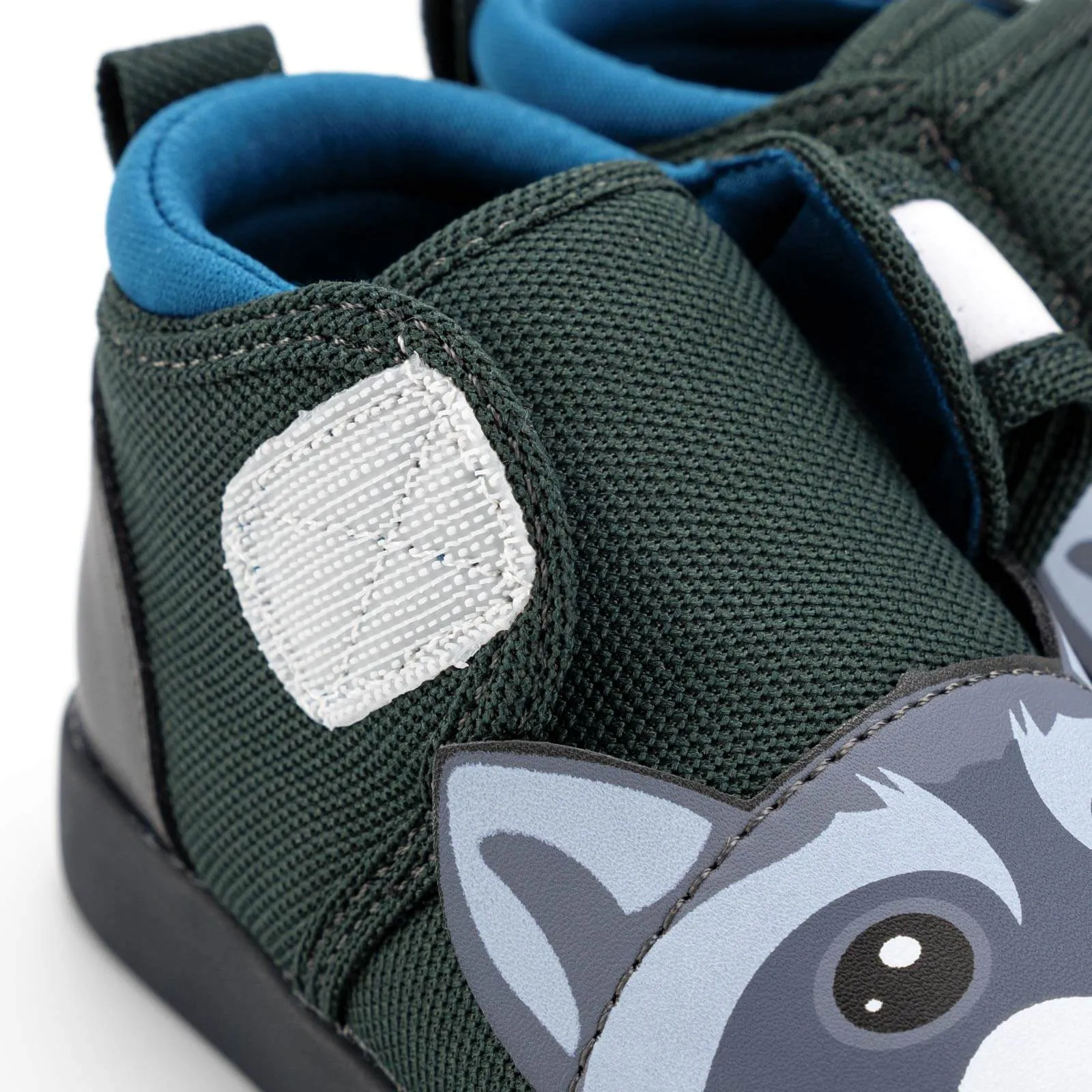 Raccoon Squeakerless Toddler Shoes | Gray