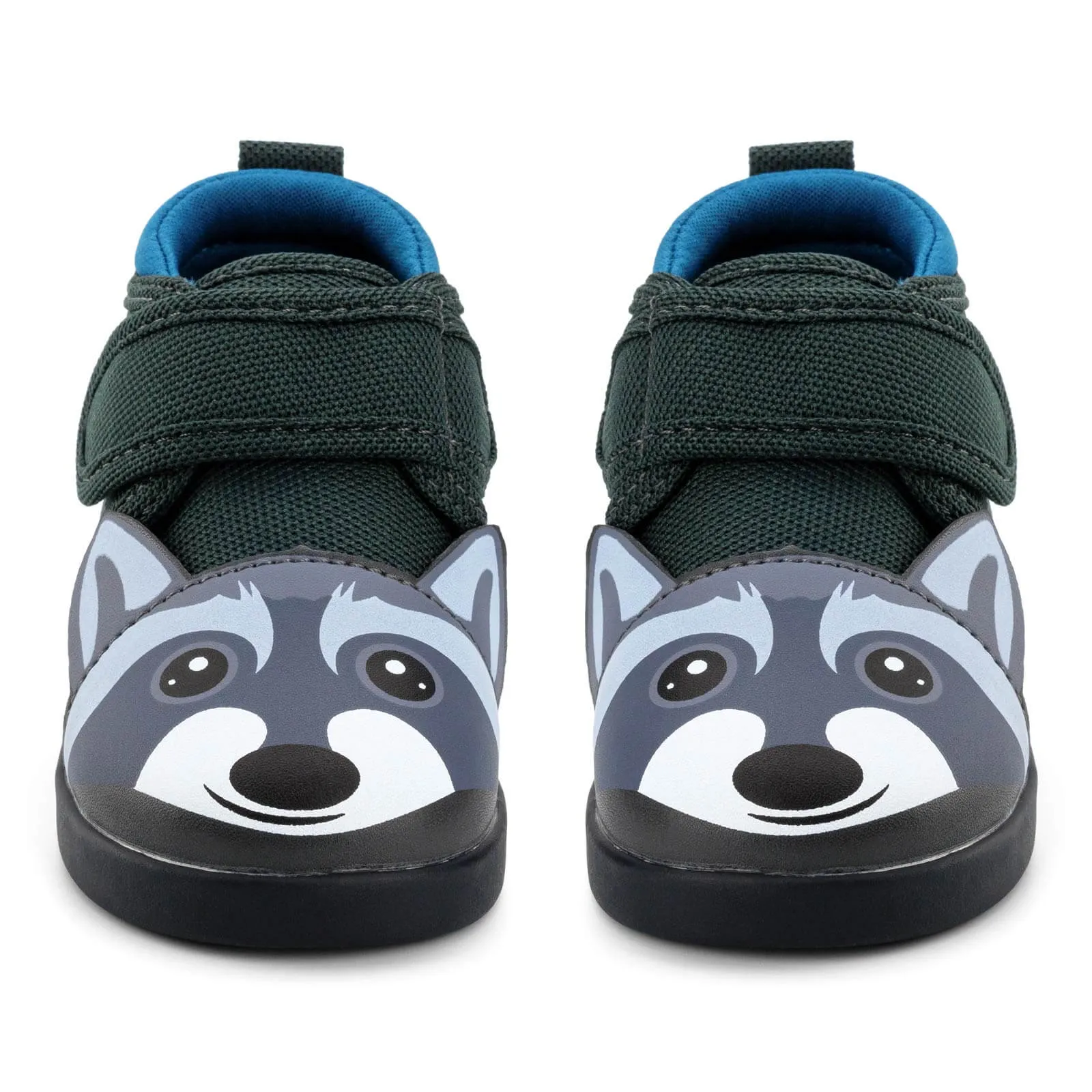 Raccoon Squeakerless Toddler Shoes | Gray