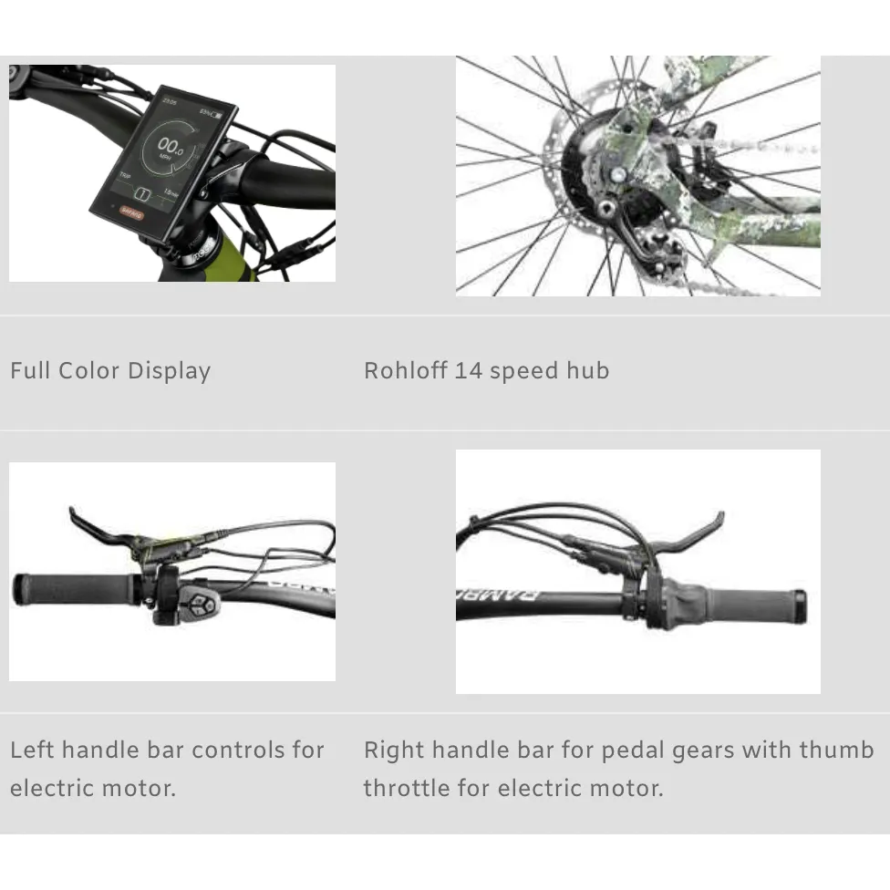 RAMBO Venom 1000w XPR Electric Bike