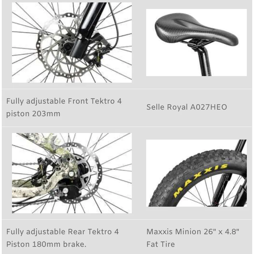 RAMBO Venom 1000w XPR Electric Bike