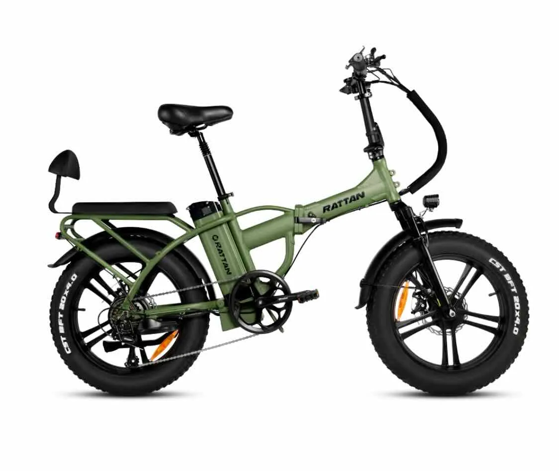 Rattan LM 750W Pro Foldable Fat Tire Ebike (2024 model)