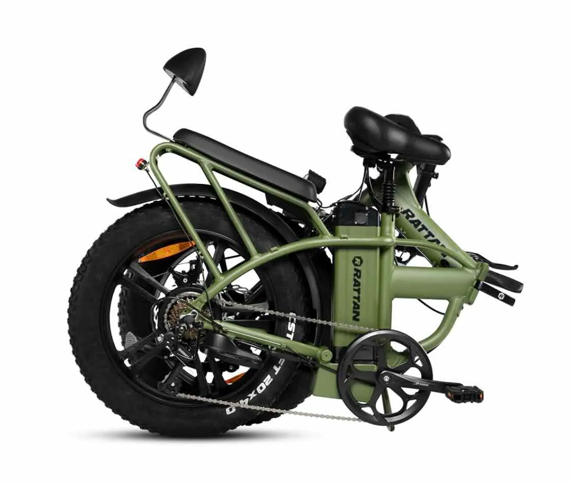 Rattan LM 750W Pro Foldable Fat Tire Ebike (2024 model)