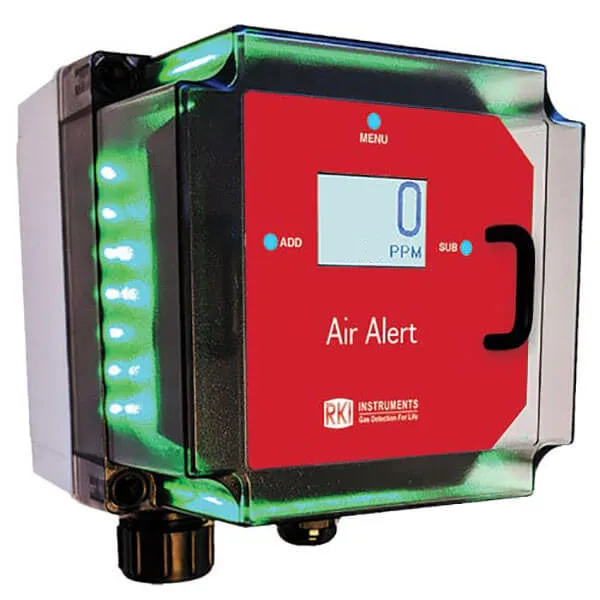 RKI Air Alert Transmitter (HCHO) w/AC, 3-color LED™s & buzzer