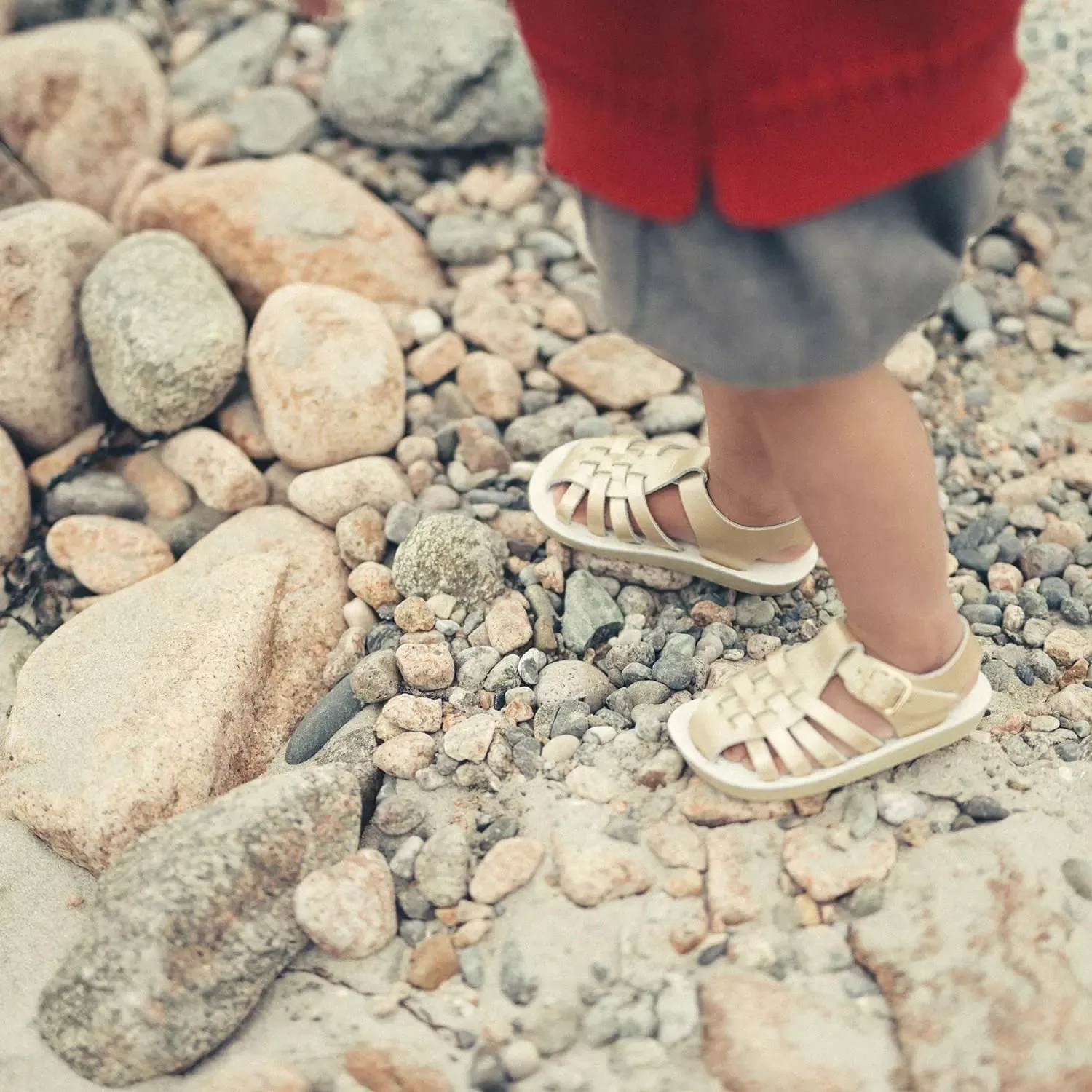 Salt Water by Hoy Kids Shoes Sun-San - Sailor Sandal  [Multi-color]