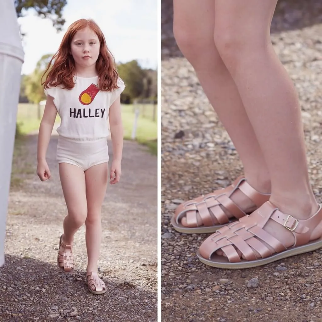 Salt Water by Hoy Kids Shoes Sun-San - Sailor Sandal  [Multi-color]