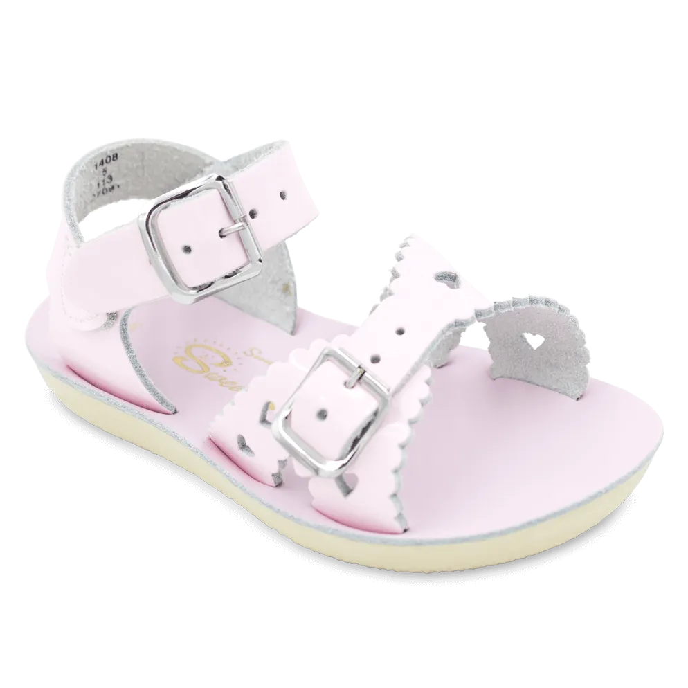 Salt Water by Hoy Kids Shoes Sun-San - Sweetheart Sandal in Shiny Pink