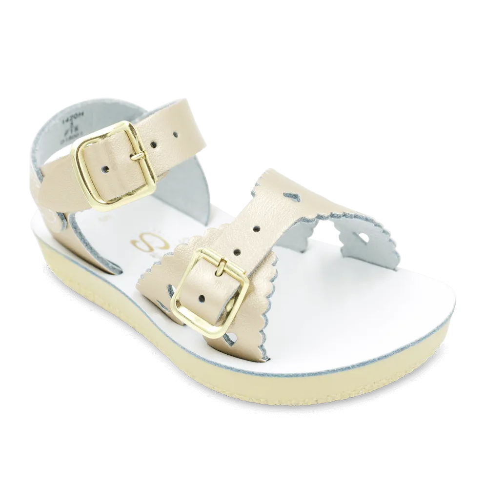 Salt Water by Hoy Kids Shoes Sun-San - Sweetheart Sandal in Shiny Pink