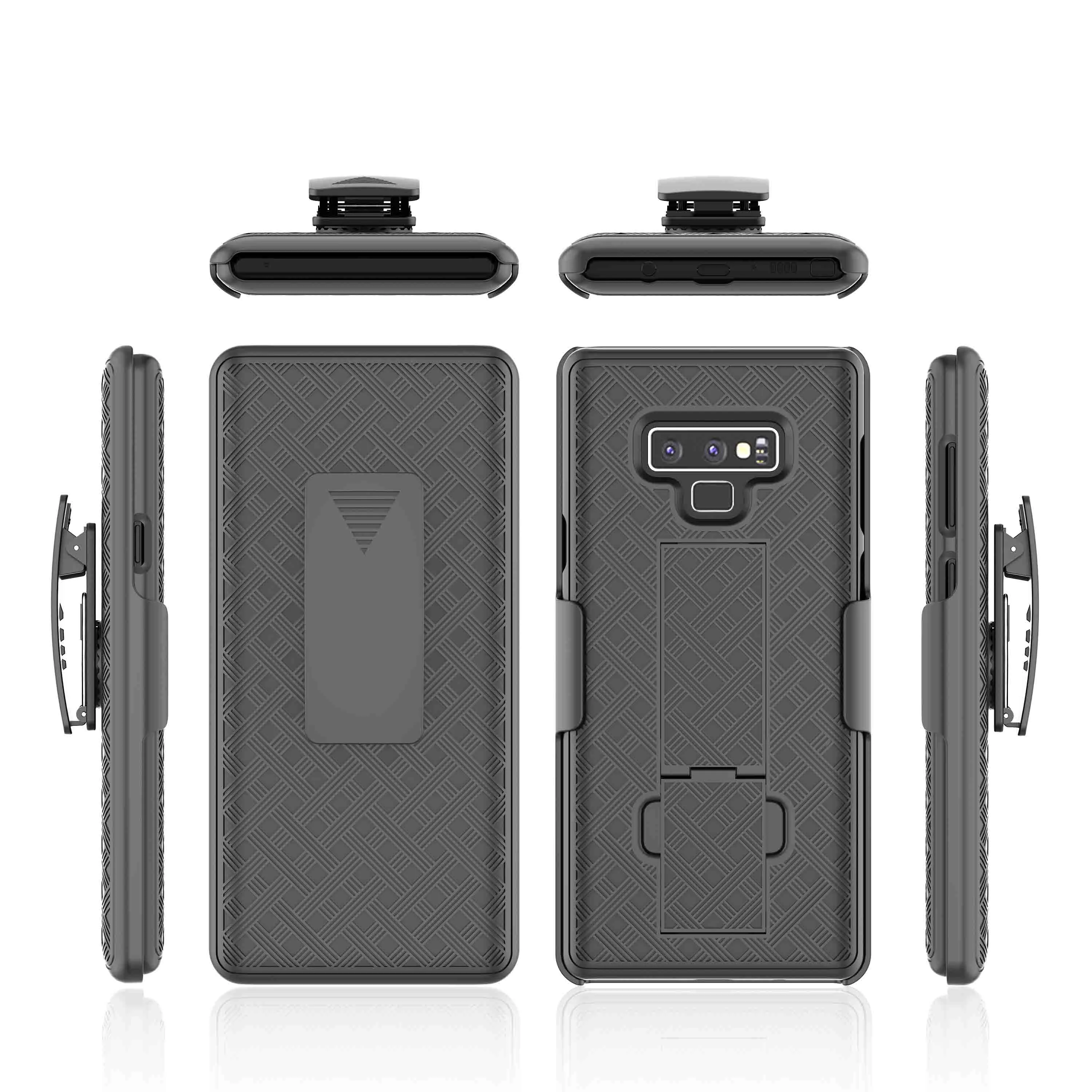 Samsung Galaxy Note 9 , SM-N960U Case, Rugged Slim Rotating Swivel Lock Holster Shell Combo Clip Cover For Galaxy Note 9