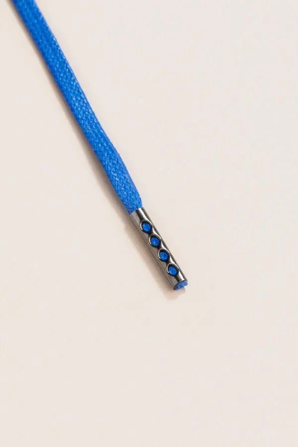 Sapphire Blue | Round Waxed Shoelaces