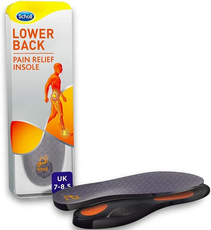 Scholl Lower Back Orthotic Insoles - Medium