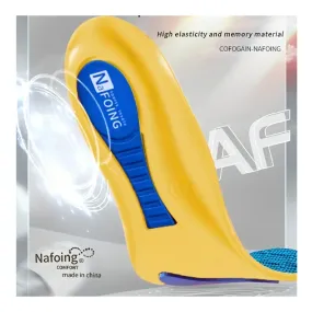 Shock Absorption Breathable Insoles, Feet Orthopedic Insoles