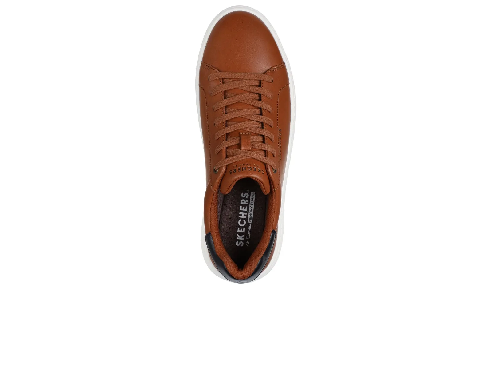 Skechers 183175 Court Break - Suit Sneaker - Cognac