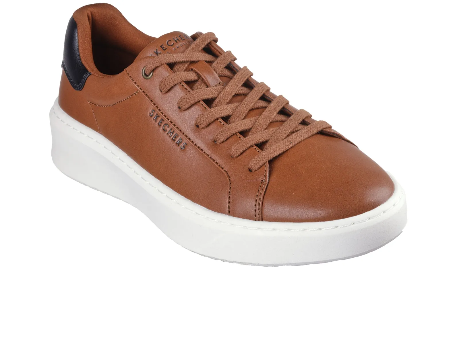 Skechers 183175 Court Break - Suit Sneaker - Cognac