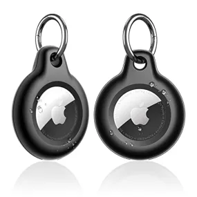 Supfine Waterproof Airtag Holder, 2 Pack Air Tag Keychain