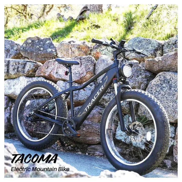 TRACER| TACOMA 26" 48V/12.8Ah Fat Tire Electric Mountain Bike