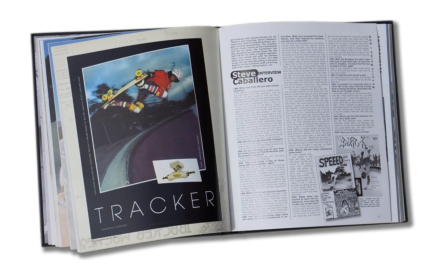 TRACKER TRUCKS 40TH ANNIVERSARY BOOK