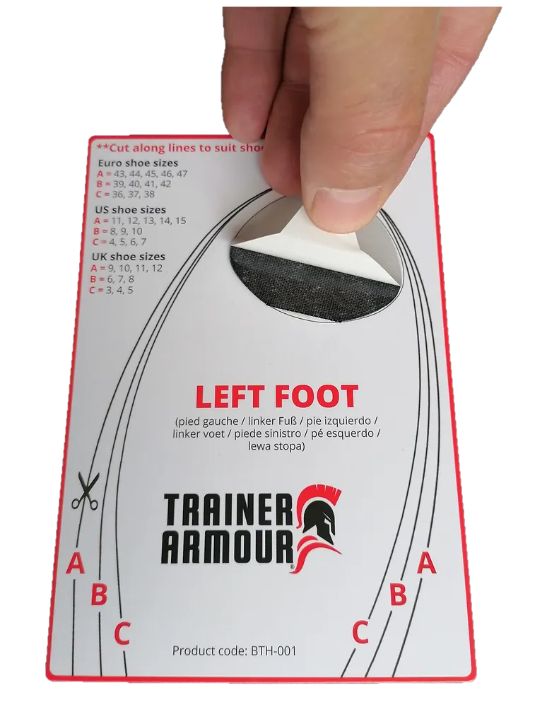 Trainer Armour Big Toe Hole Preventer