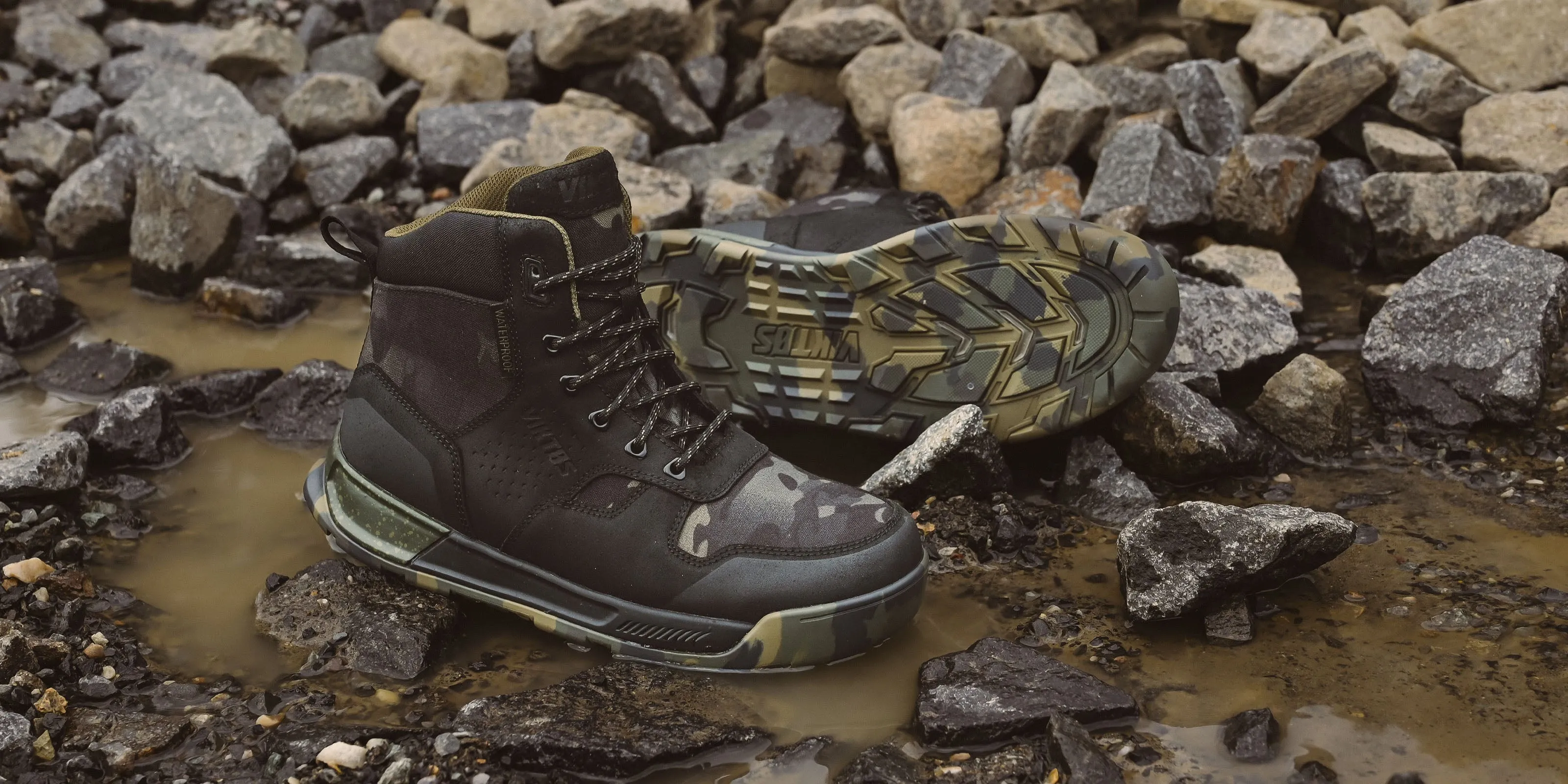 Wartorn Waterproof MC Boot