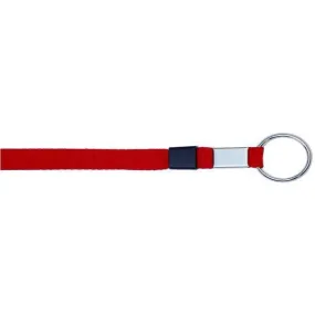 Wholesale Key Ring 3/8" - Red (12 Pack)