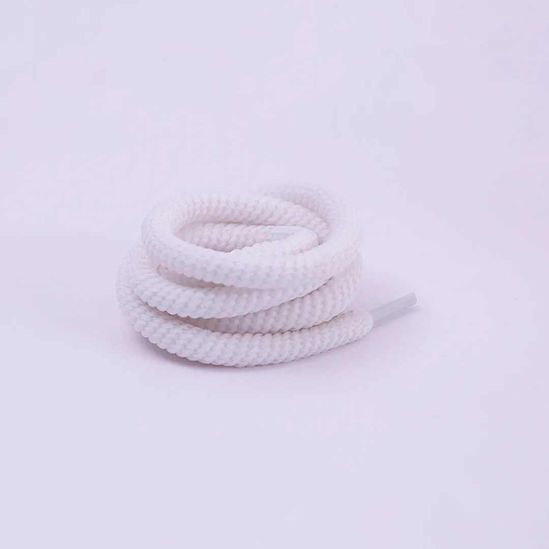 Wired Rope White Shoelaces