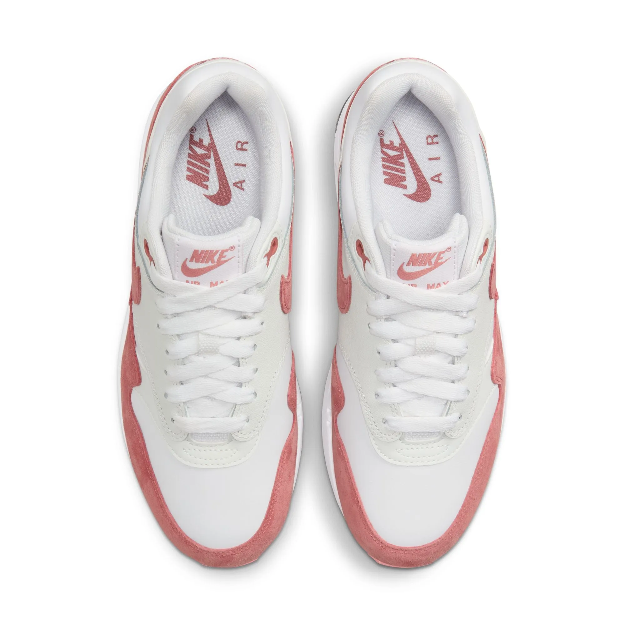 WMNS Nike Air Max 1 '87 (White/Canyon Pink/Summit White/Black)