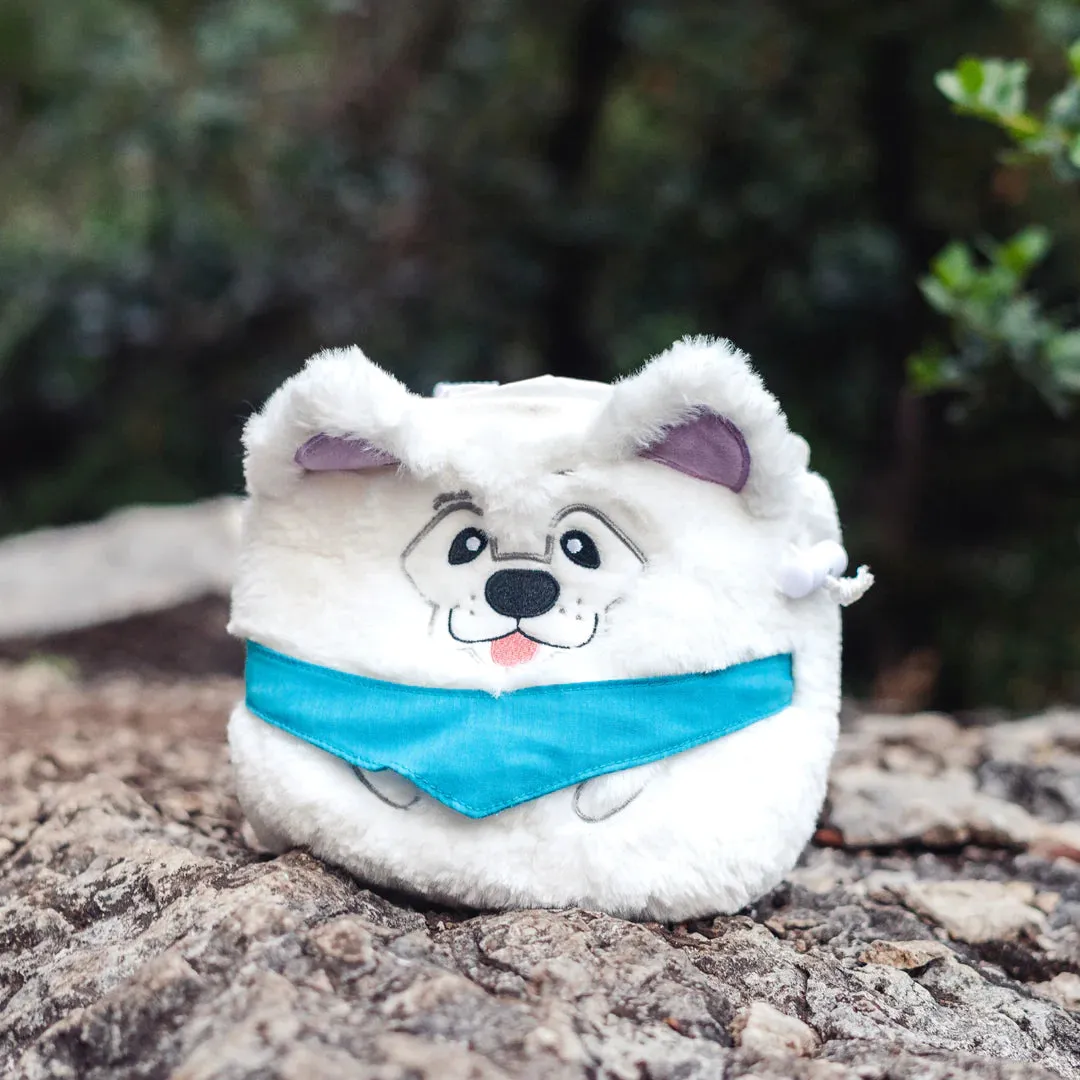 YY Samoyed Dog Chalk Bag